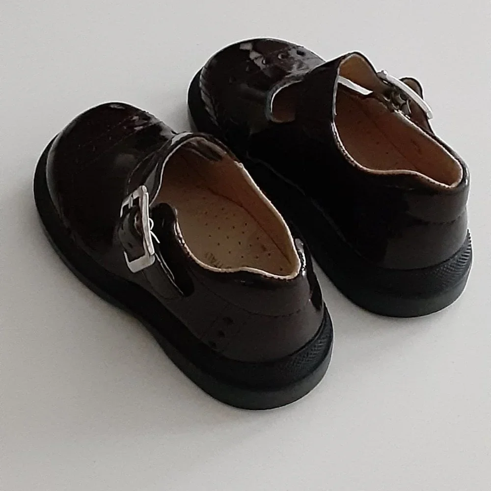 NATURINO Wine Patent Leather Mary Janes size 22 - made in Italy